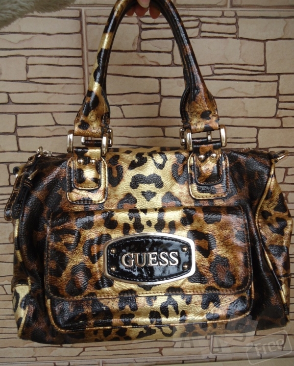 Леопардовая сумка Guess оригинал