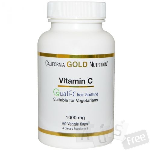 Vitamin C, Quali-C, 1000 mg, 60 капсул