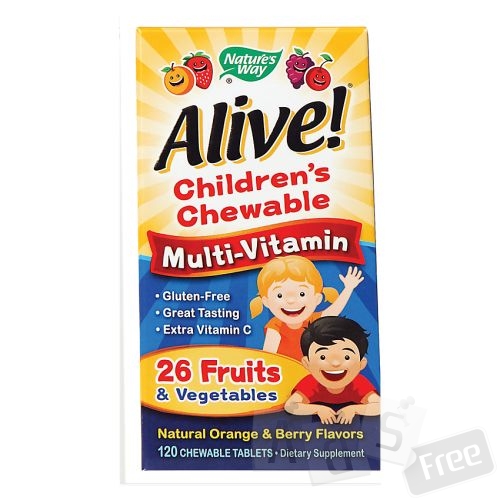 Alive Childrens Chewable Multi (120 жвач