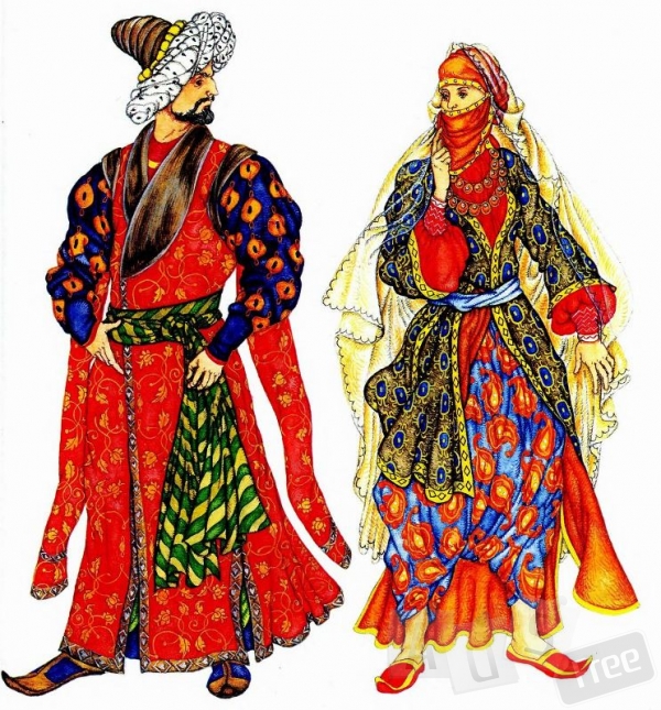Национальный Турецкий костюм