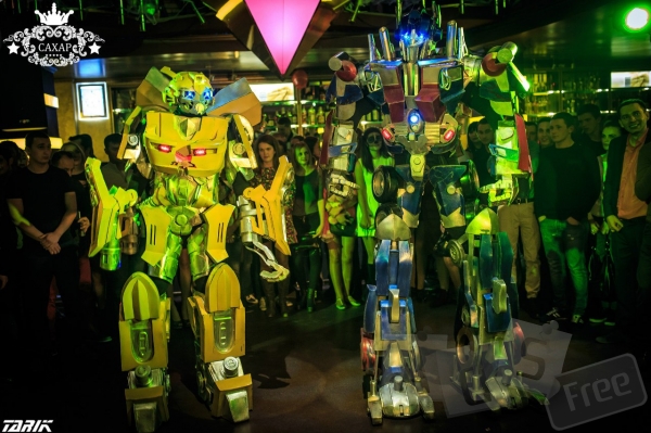 Трансформеры роботы на праздник Transfo