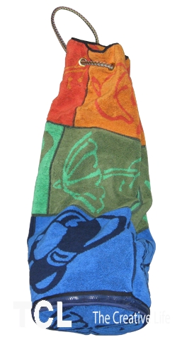 Пляжная сумка-коврик
